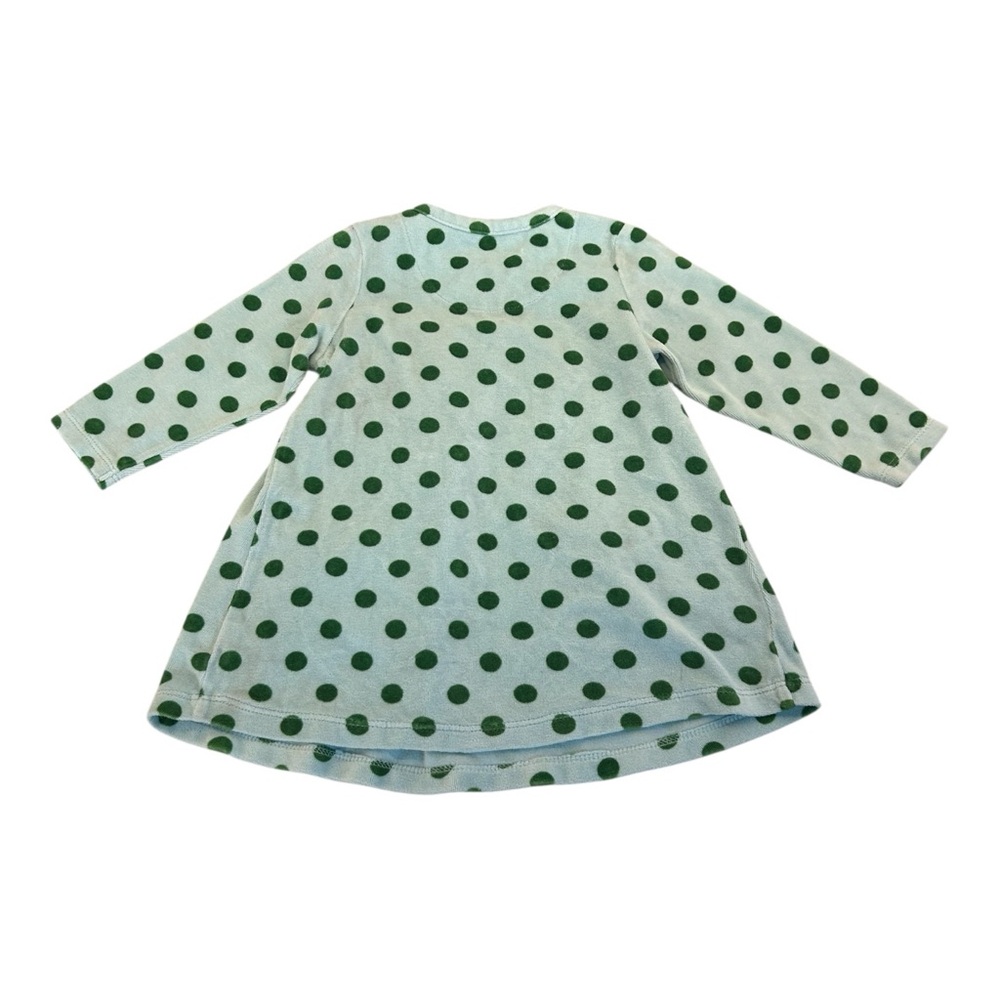 Baby GAP 2007 Velour Velvet Polka‎ Dot Brannan’s Favorites Dress - Picture 2 of 5